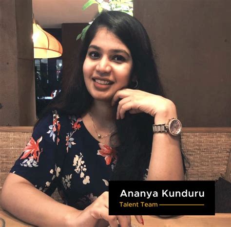 Ananya Reddy Kunduru .